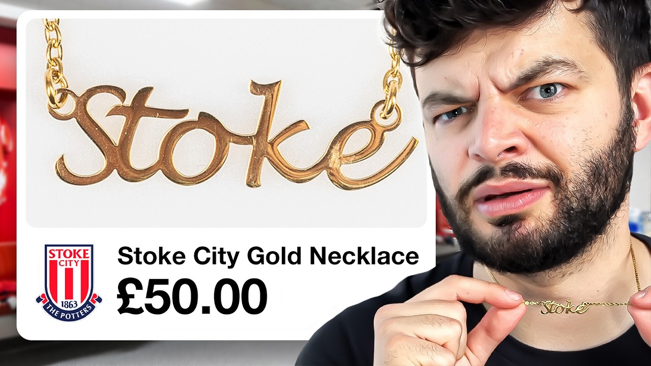 I spent £500 on the STRANGEST Football Club Items...