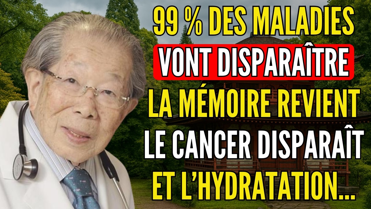 Le PLUS VIEUX médecin du Japon : bois de l’EAU de cette façon et tu VIVRAS jusqu’à 100 ans