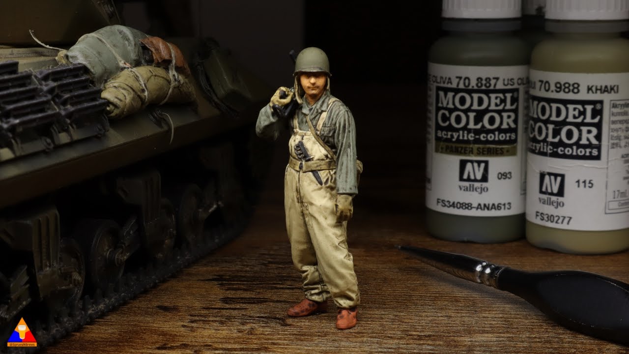 The BEST US Tamiya Figure Yet!? | New M36 Crewman Painting Tutorial