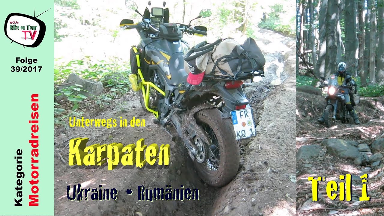 Karpaten mit dem Motorrad, Teil 1 | Ukraine