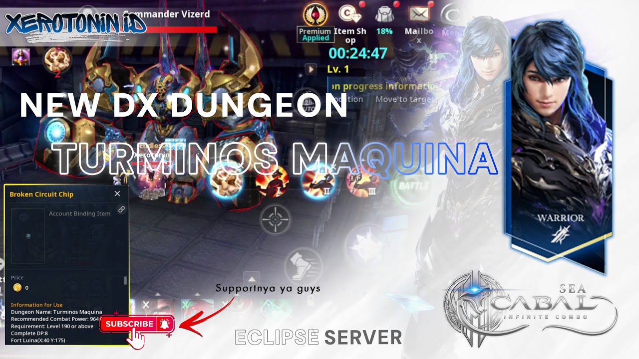 Turminos Maquina | CABAL Infinite Combo SEA
