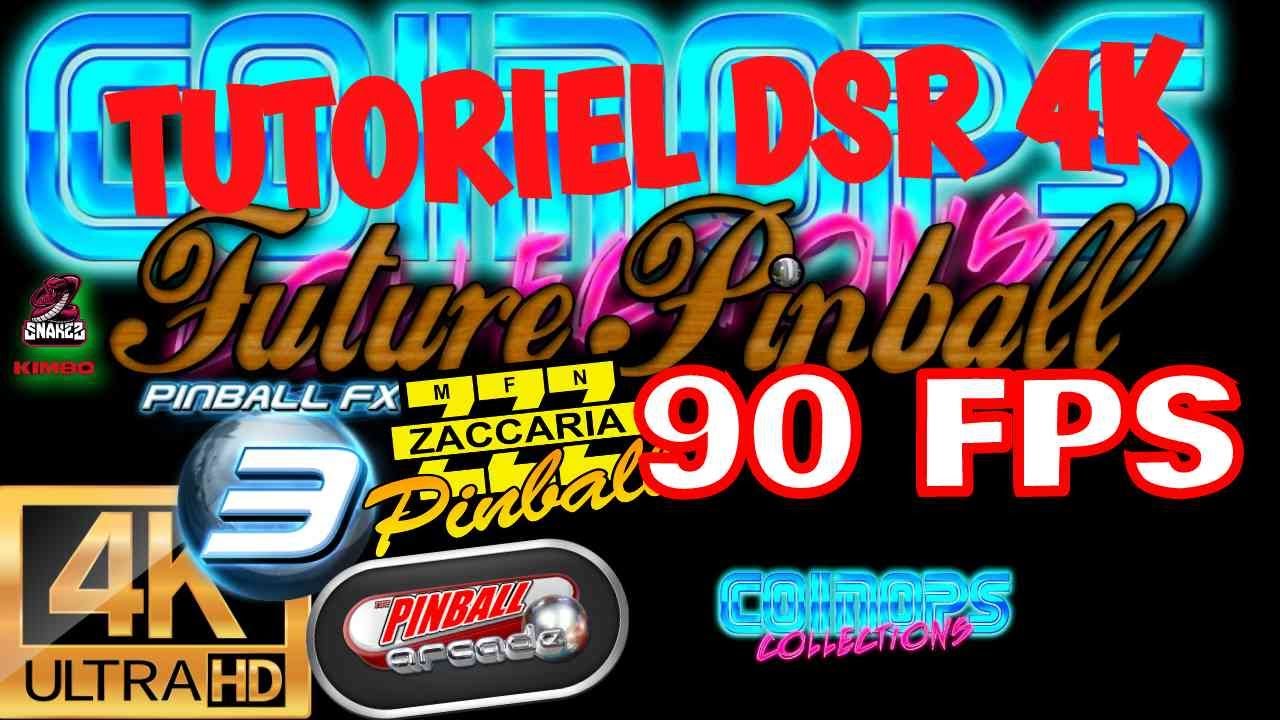 ⚠️COINOPS FULL PACK PINBALL (90GB)⚠️ TUTORIEL DSR ON + 4K + 90FPS [ Carte Graphiques NVIDIA ]