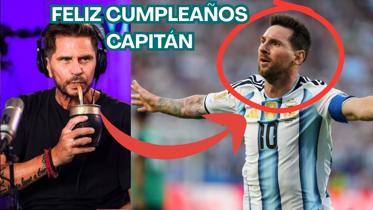 🔥 VIGNOLO ROMPI&Oacute; EN LLANTO POR MESSI: EL HOMENAJE QUE CONMUEVE A TODA ARGENTINA 🇦🇷🐐