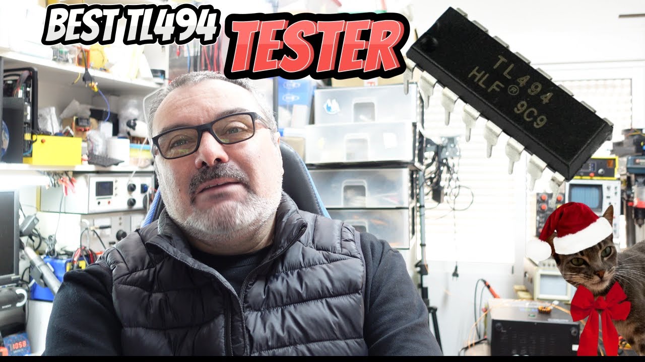 🛠️ Comprobador TL494 FÁCIL Y PRÁCTICO | BEST TL494 TESTER⚡😁🔌⚡