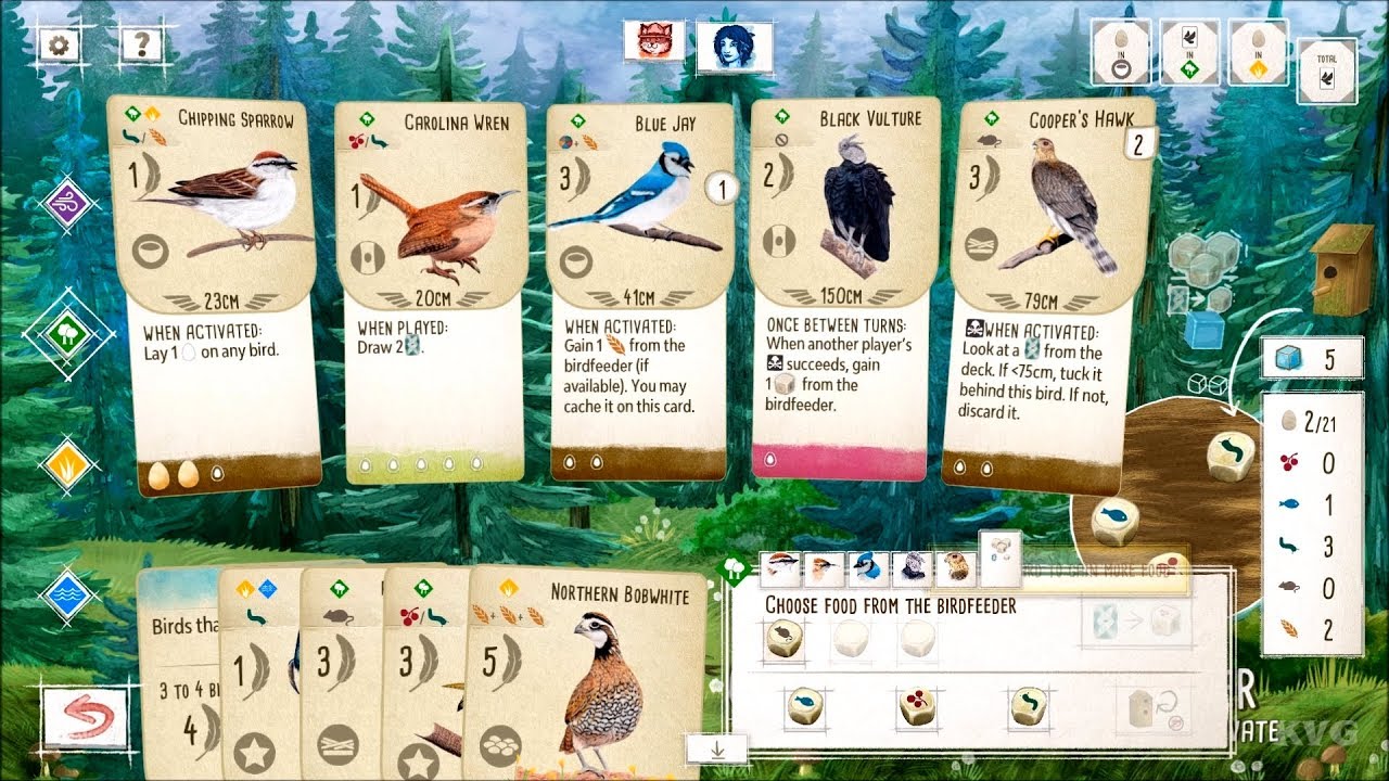 Wingspan Gameplay (PC HD) [1080p60FPS]