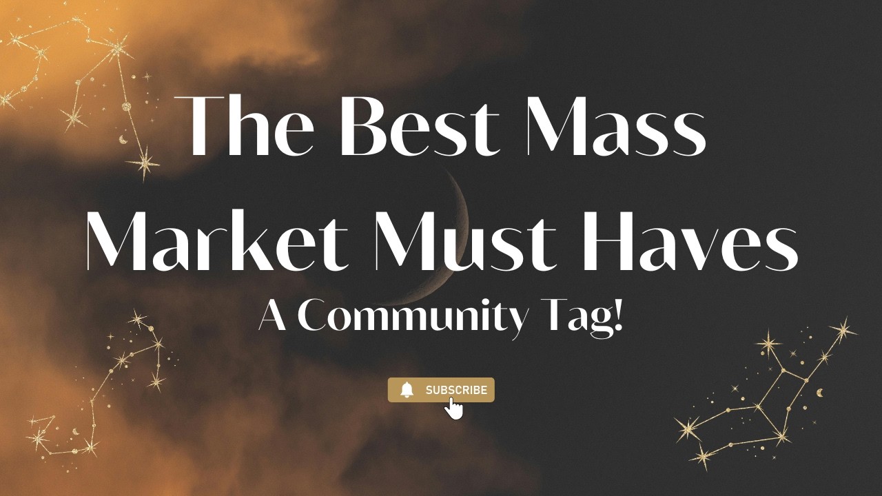 The Best Mass Market Must Haves VR to @novamunditarot  #readersMMMusthaves