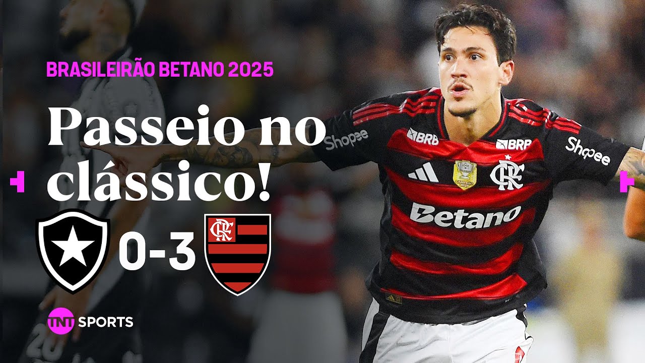 ATROPELO COM DIREITO A GOLA&Ccedil;O! BOTAFOGO 0X3 FLAMENGO - MELHORES MOMENTOS - BRASILEIR&Atilde;O BETANO