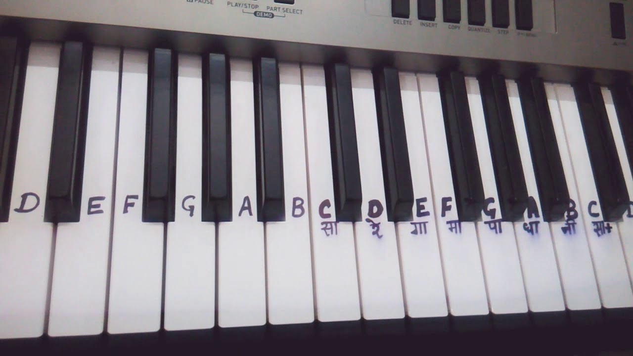 Dum Maro Dum(Hare Krishna Hare raam)| Keyboard Tutorial|Piano|Harmonium(With Notations)