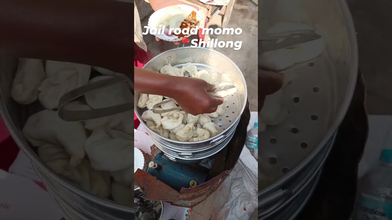 One of the best momos in Shillong || Jail road momo.