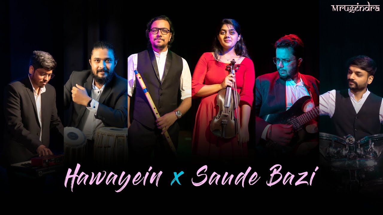 Hawayein x Saude Bazi || Mashup || Flute and Violin Cover || Band Sampoorna || Instrumental ||