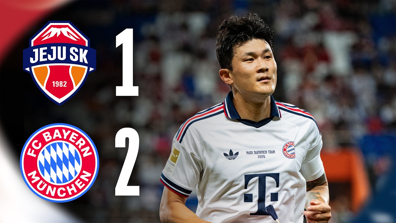 Friendly win on Jeju Island! | Jeju SK FC - FC Bayern | Highlights
