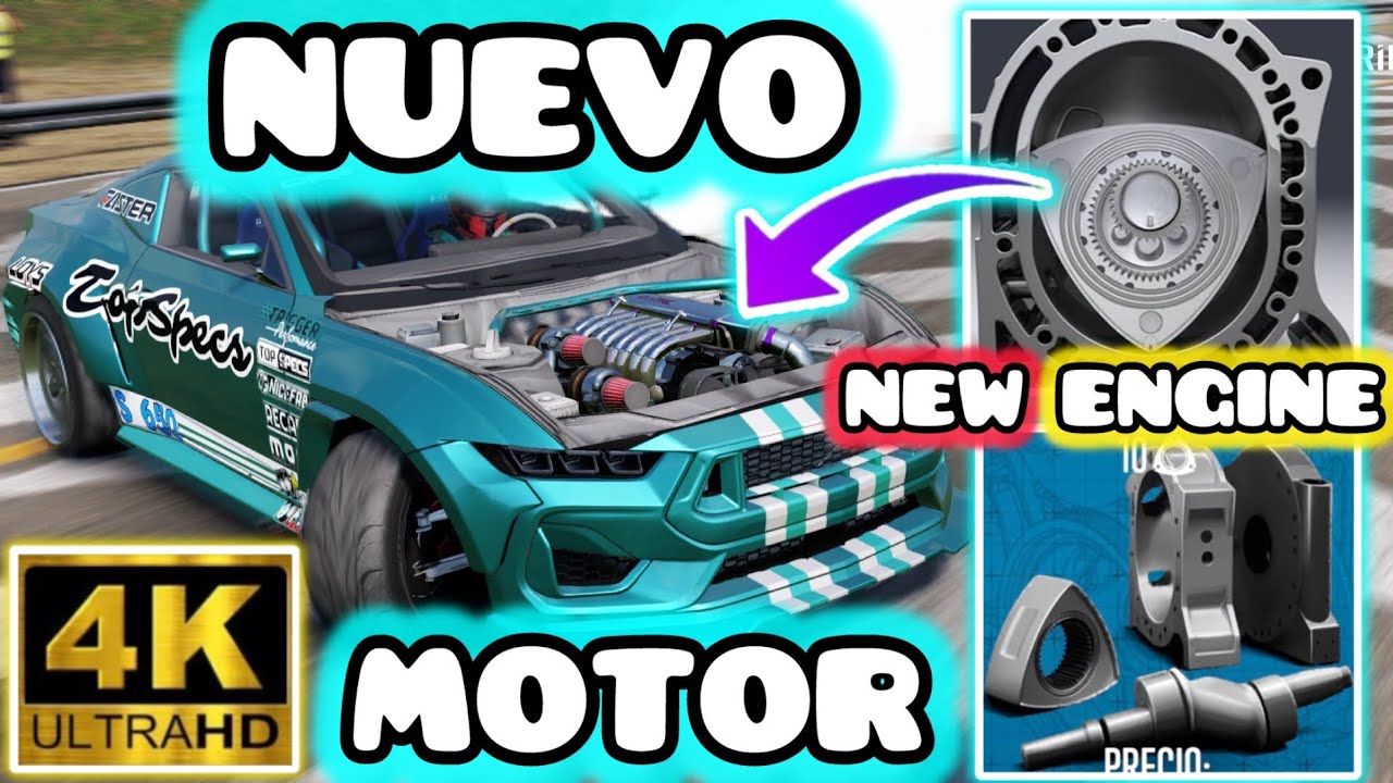 MOTOR ROTATIVO NUEVO || Car X Drift Racing 2