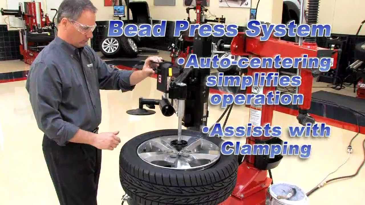 Hunter Tire Changer With Bead Press Arm Model TCX535