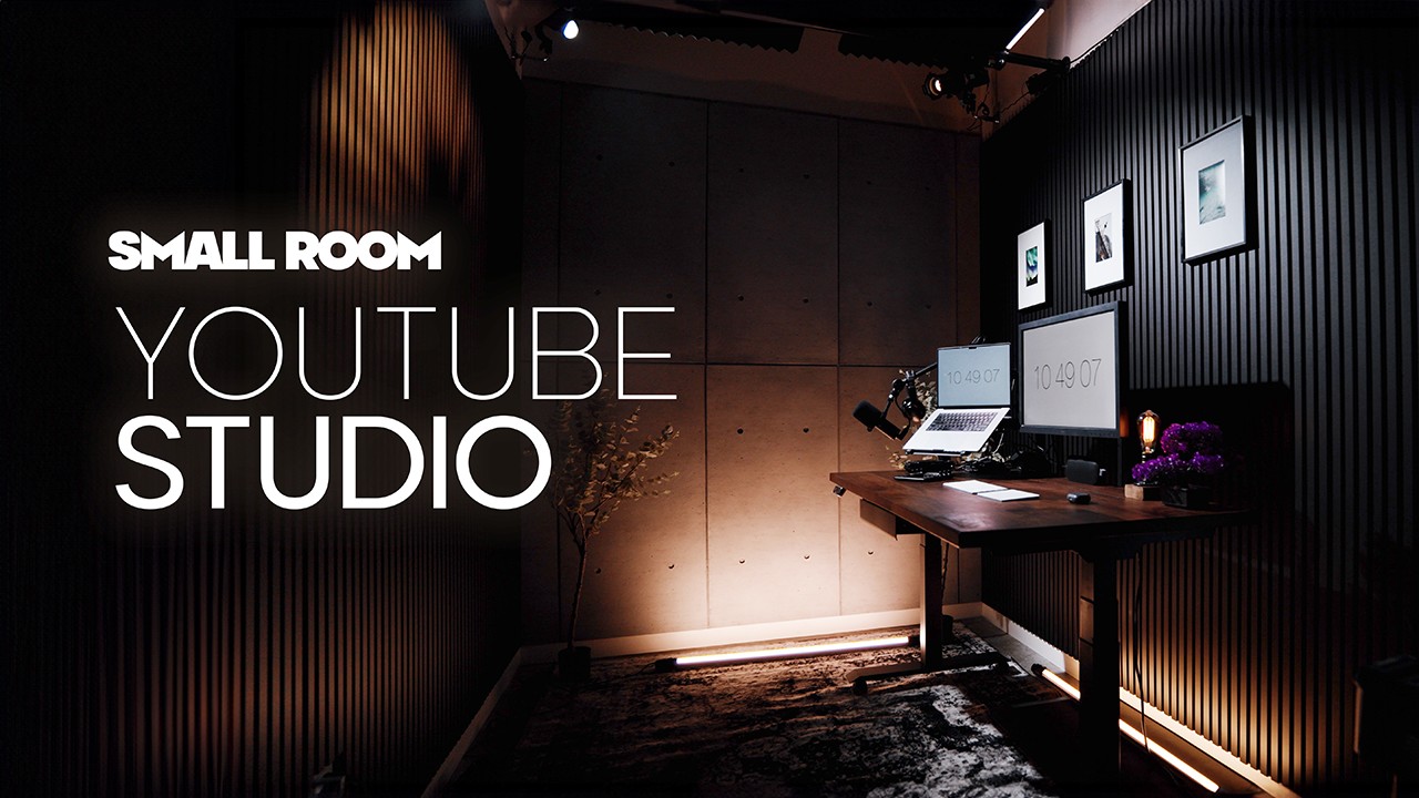 Мой домашний YOUTUBE Studio и экскурсия по настройке стола