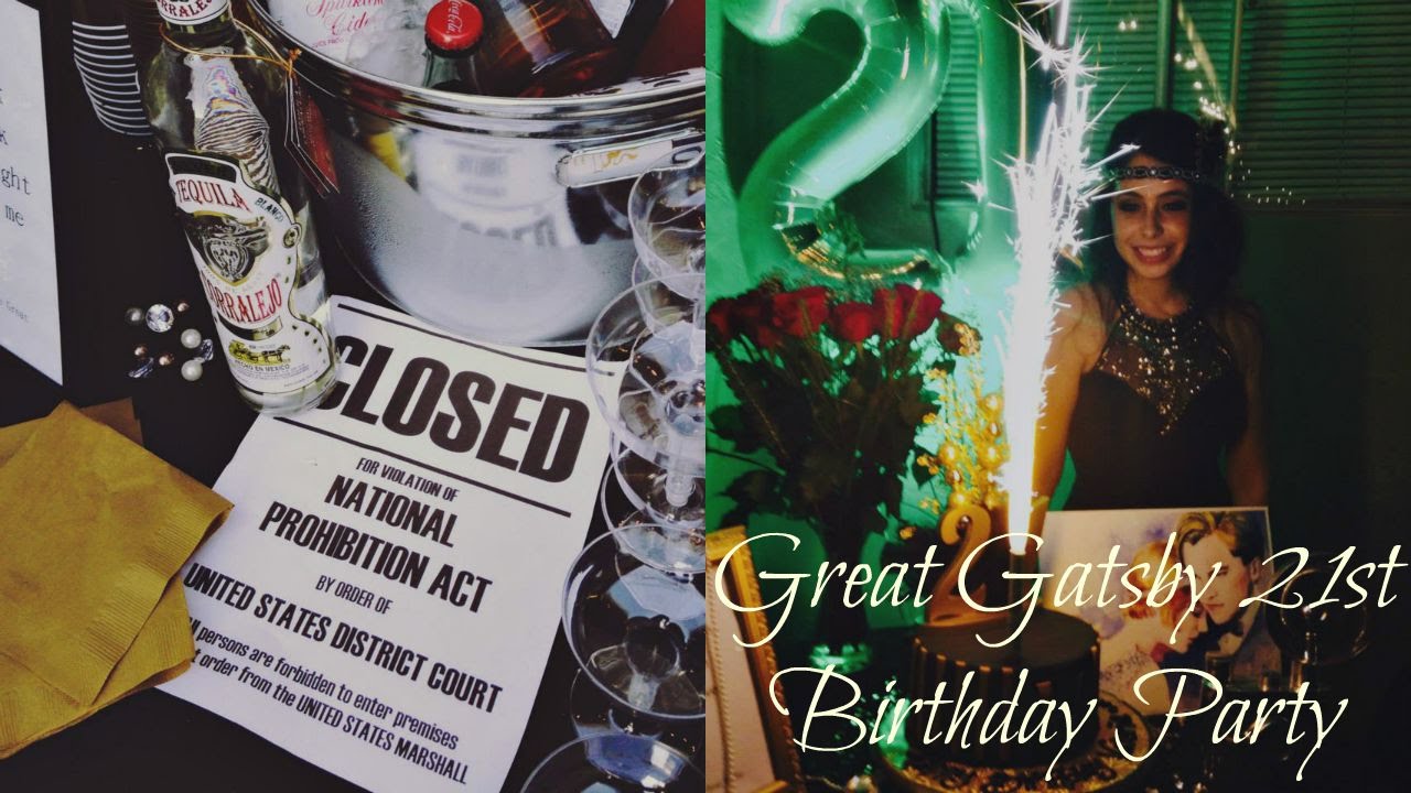 21st Birthday Party: Great Gatsby themed | Valeria & Vanessa