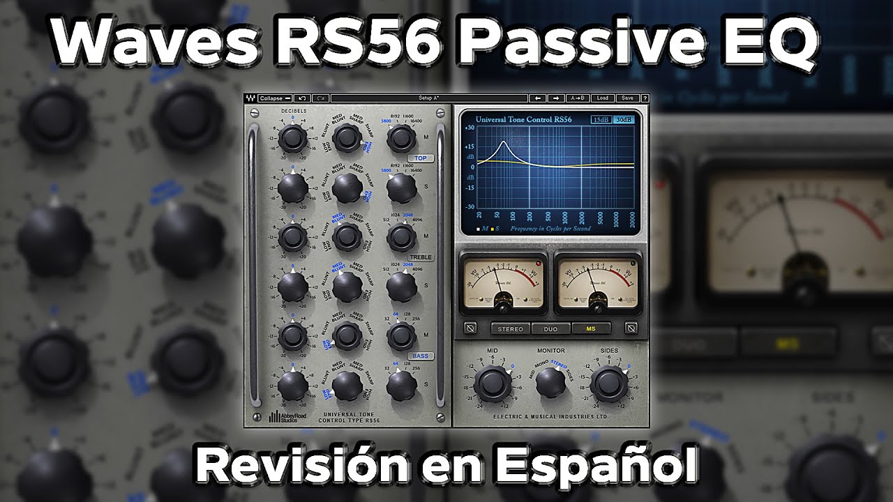 ⚡Waves RS56 Passive EQ⚡ -Revisión en Español-