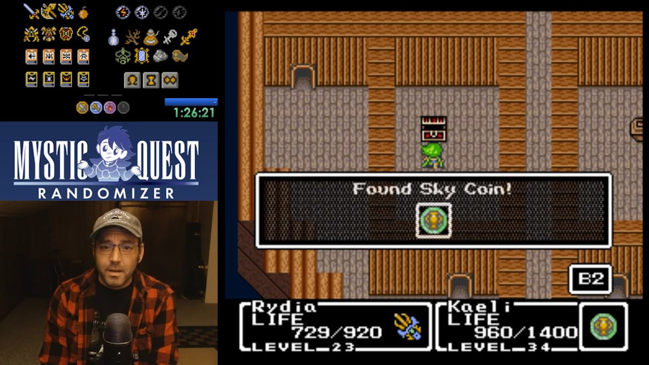 Last Minute Sky Coin Panic Attack! - Final Fantasy Mystic Quest Randomizer