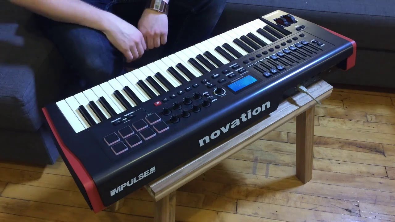 miles dean ~ live on the novation impulse 49