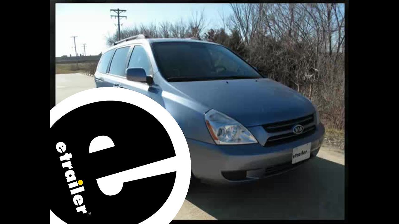 Install: T-One Vehicle Wiring Harness with 4-Pole Flat Trailer Connector on a 2006 Kia Sedona