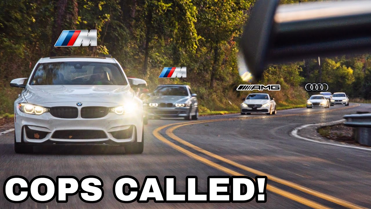 German Supercars TERRORIZE Public Streets *COPS CALLED*