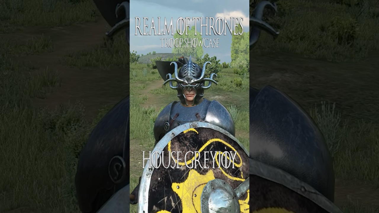 House Greyjoy Troop Showcase | Bannerlord Game of Thrones Mod | Realm of Thrones