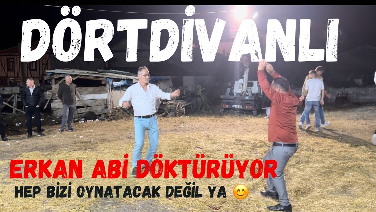 SAZIYLA VE SESİYLE ÇOŞTURAN DÖRTDİVANLI ERKAN ABİ BU DEFA KENDİSİ DÖKTÜRÜYOR