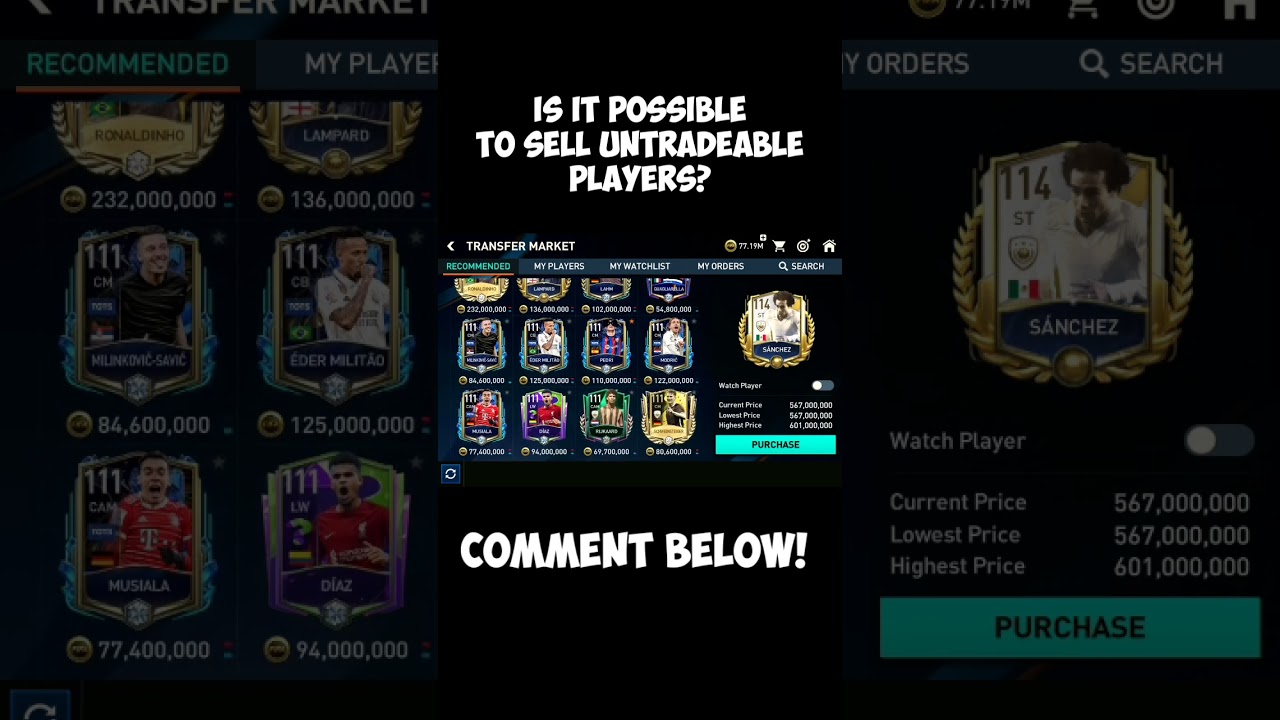 HOW TO SELL UNTRADABLE PLAYERS IN FIFA MOBILE  *how to trade fifa mobile* | FIFA Mobile Nigeria