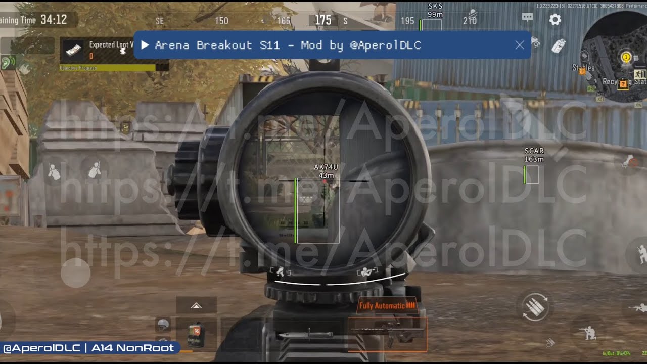 🍷SEASON 11 ARENA BREAKOUT NEW HACK MOD MENU+AIMBOT+ESP+NO RECOIL