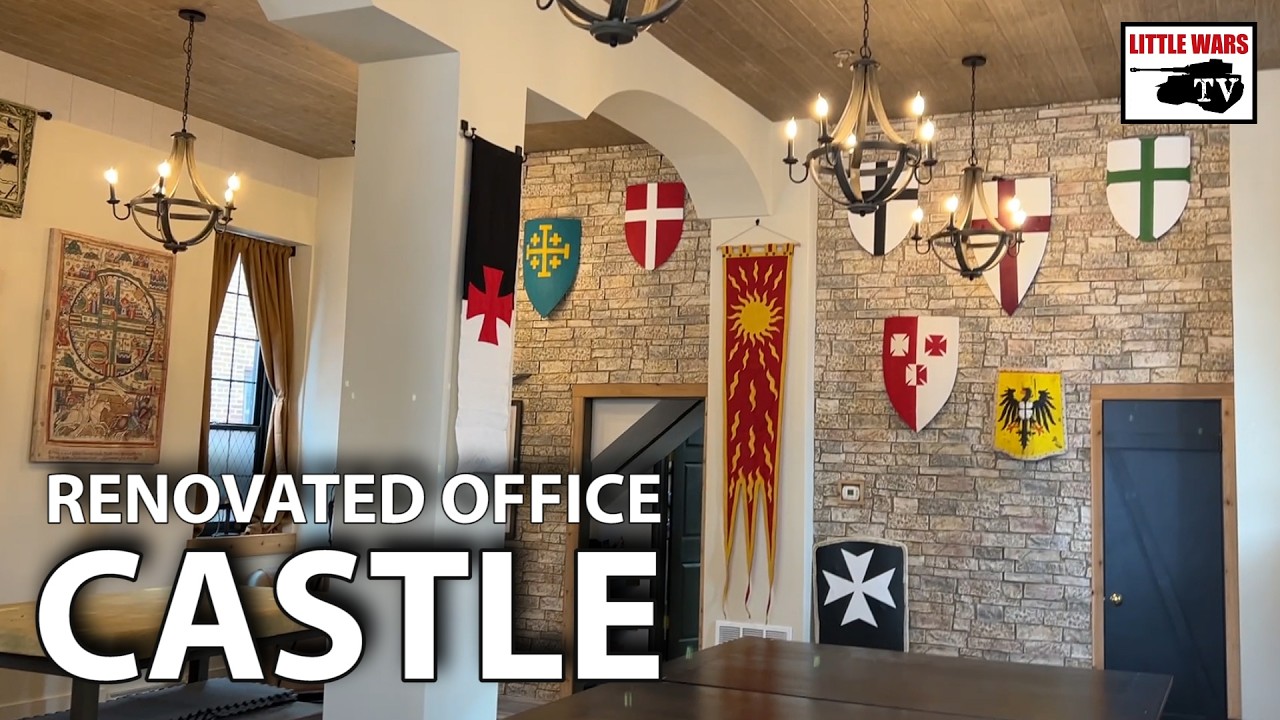 We Turned an Office into a Crusader Castle