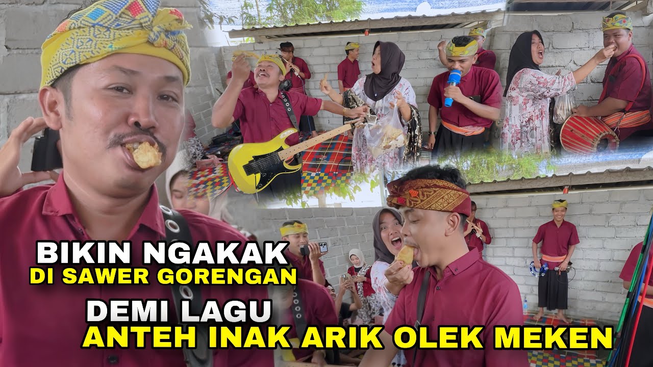 DEMI LAGU ANTEH INAK ARIK OLEK MEKEN - IBU INI SAWER GAZALI ALBA 05 DAN KAWAN KAWAN DENGAN GORENGAN