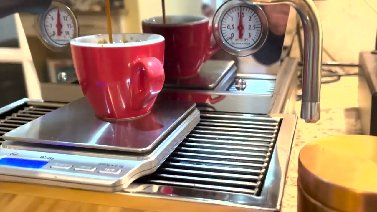 La Marzocco Linea Micra - Preinfusion Pours