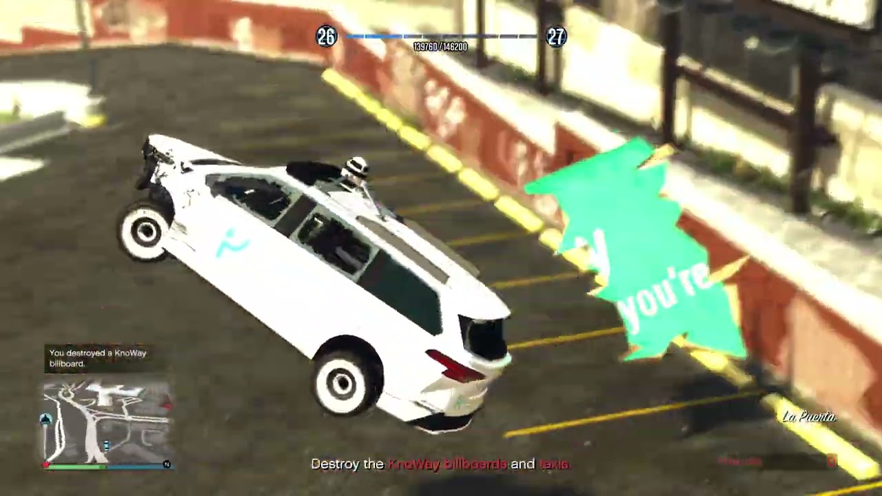 Playing GTA with my dad doing missions