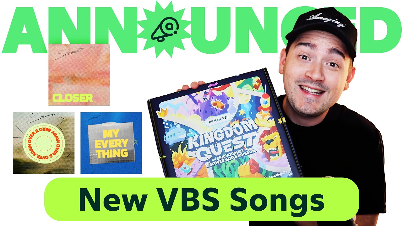 New Kingdom Quest VBS Songs + Church Conference Ticket Giveaway