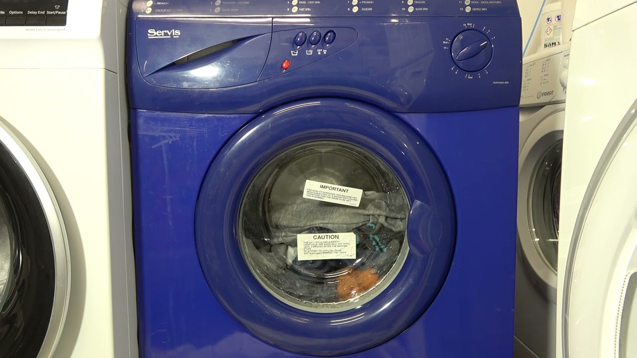 Program 4 : Quick wash 40'c (Cotton 40'c) / Servis Automatic M3008B Washing machine