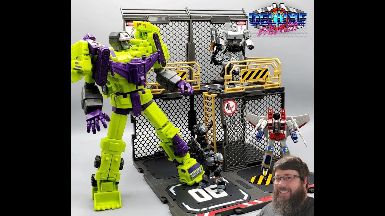 Deluxe Baldwin Builds the SIB06 Fresh Retro SIB06 Diorama Building Set Review. (Iron Net Base-B)