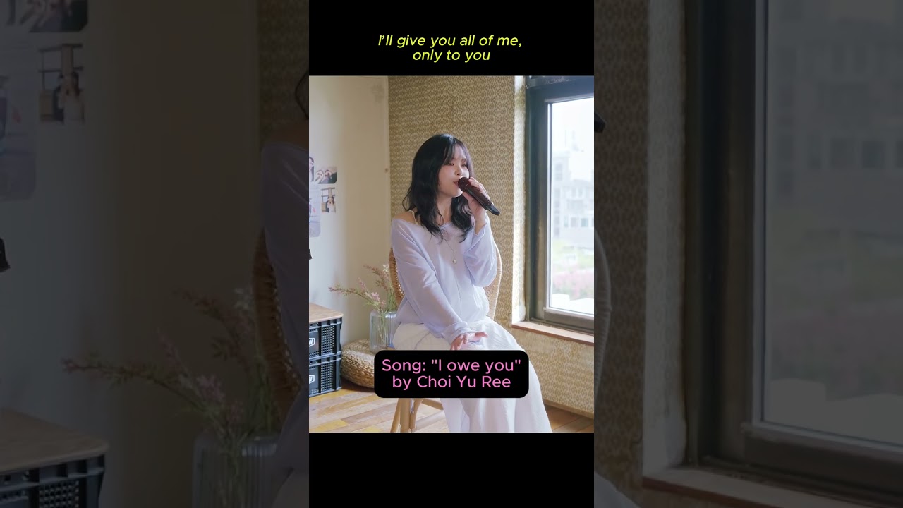 Choi Yuree &ndash; I Owe You (Live) 🎤 Emotional Korean indie performance #KoreanIndie #Koreanmusic #indie