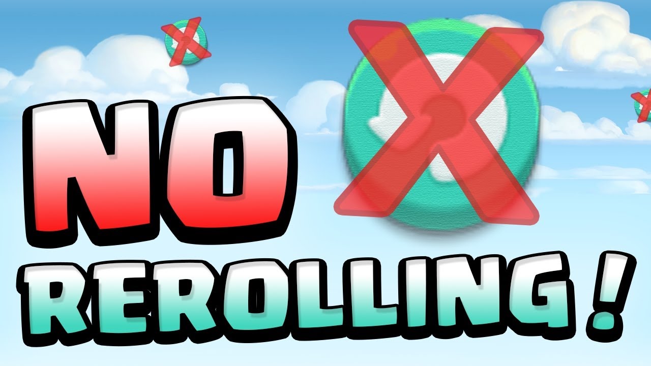 NO REROLLING ALLOWED CHALLENGE - Clash Mini