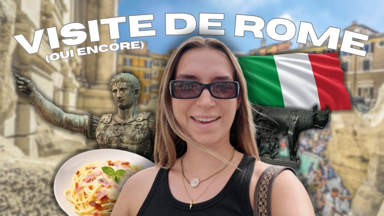 VLOG JOUR 7 : La journée la plus INTENSE du VOYAGE...🤯🇮🇹 (Fontaine de Trevi, Vatican,...)