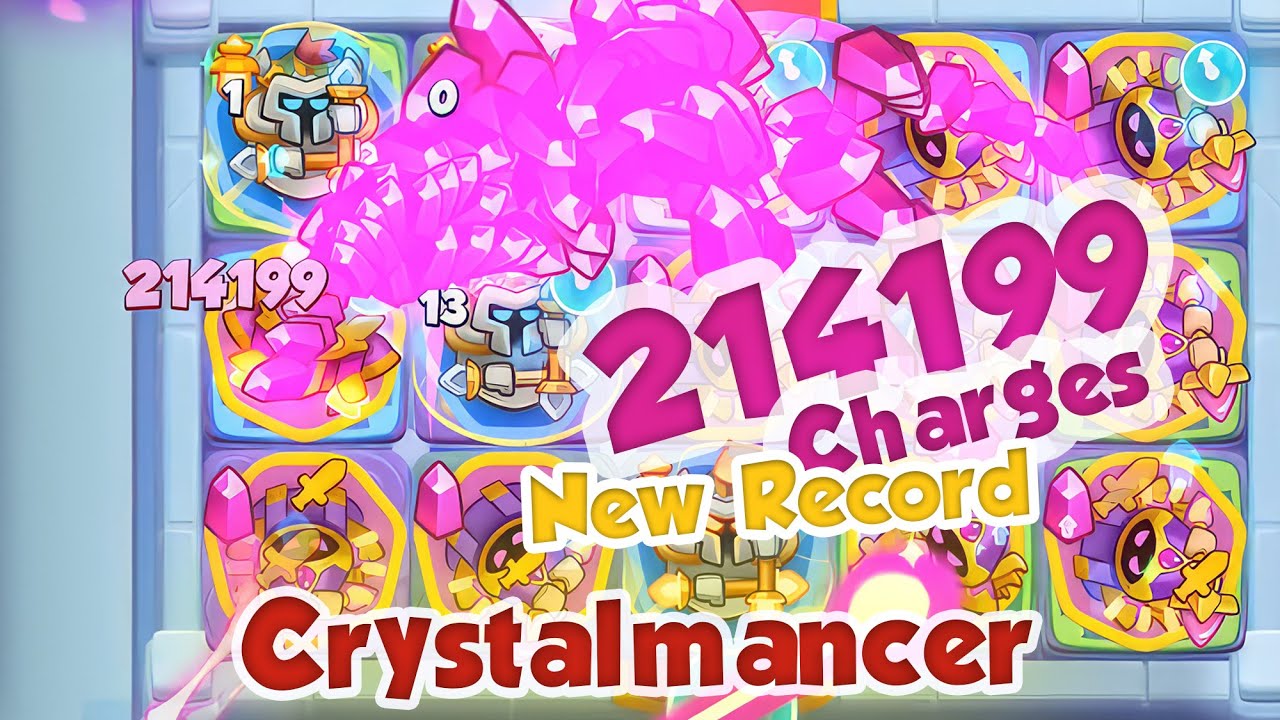 214199 Charges - 127 Million Hit - Crystalmancer Just Do Not Stop! Rush Royale