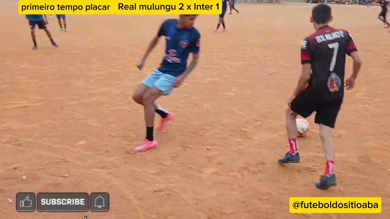 Jogo amistoso Real mulungu x Inter  sábado dia 07/02/2026