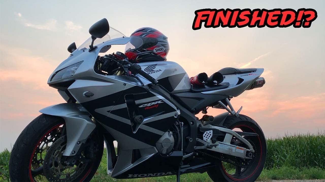 Восстановление разбитого Honda CBR600RR 2005 года (часть 4)