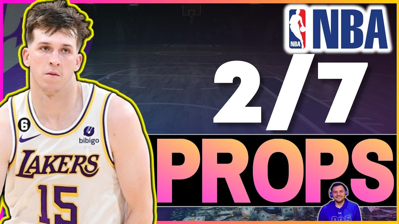 BEST NBA PLAYER PROP BETS & FREE PICKS SATURDAY February 7th, 2026