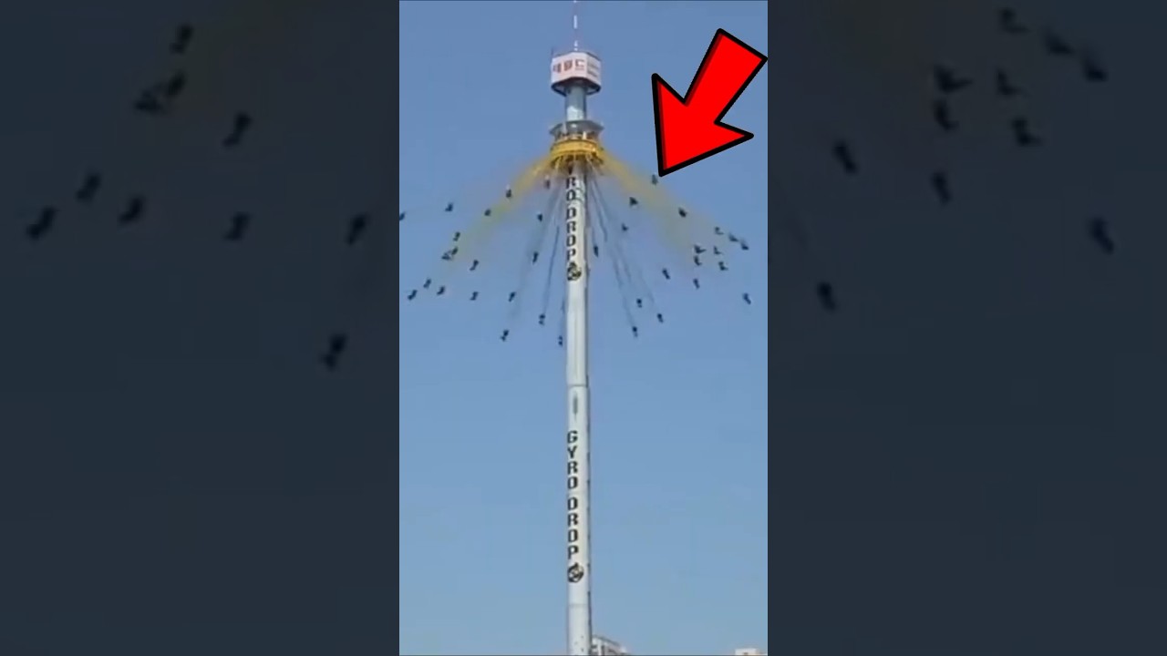 Top 5 Scariest & Deadliest Amusement Rides 🎢☠️ #scary #ride #amazing