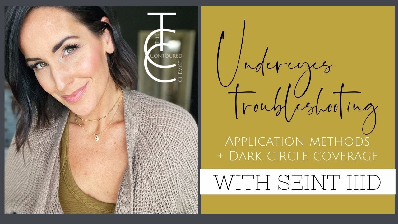 Troubleshooting Undereyes using IIID Foundation from Seint | Dark Circle Coverage & Application