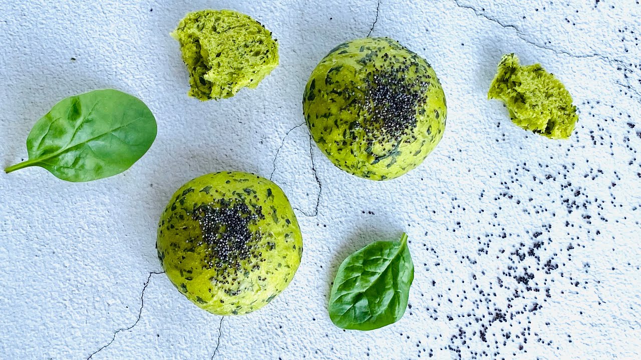 Булочки со шпинатом 🇫🇷 🥬