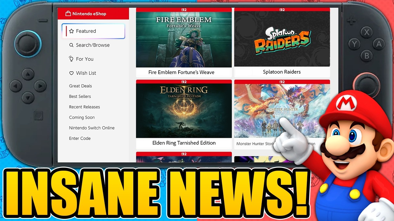 This NEW Switch 2 News Is Actually INSANE!