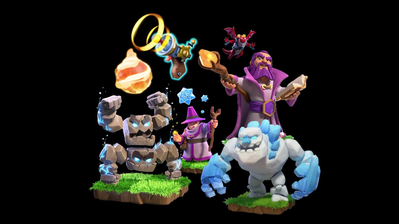 6 bases with Meteor Golem - Fails that get better