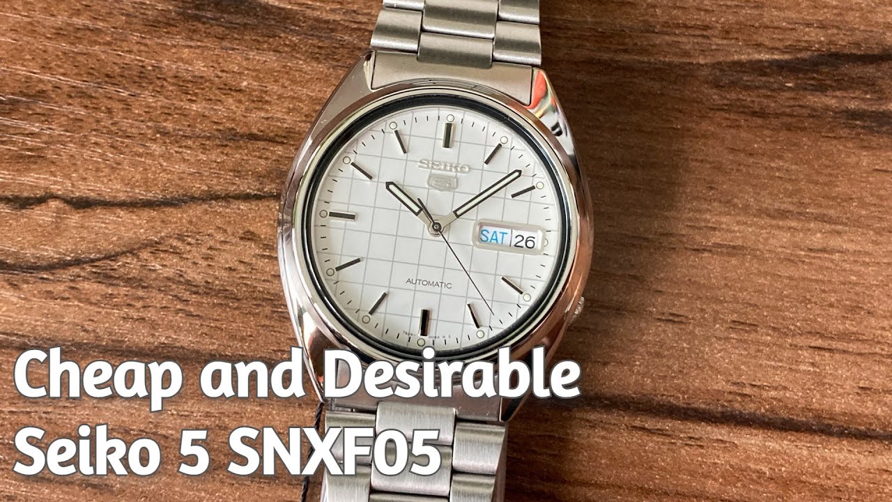 Seiko SNXF05 — маленькие и желанные Seiko 5