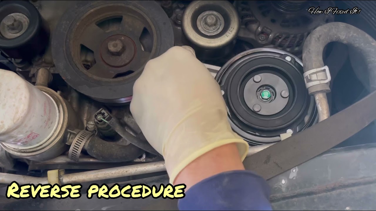 Customer States “My A/C Blows Hot Air” 2010 Nissan Murano A/C Compressor Replacement
