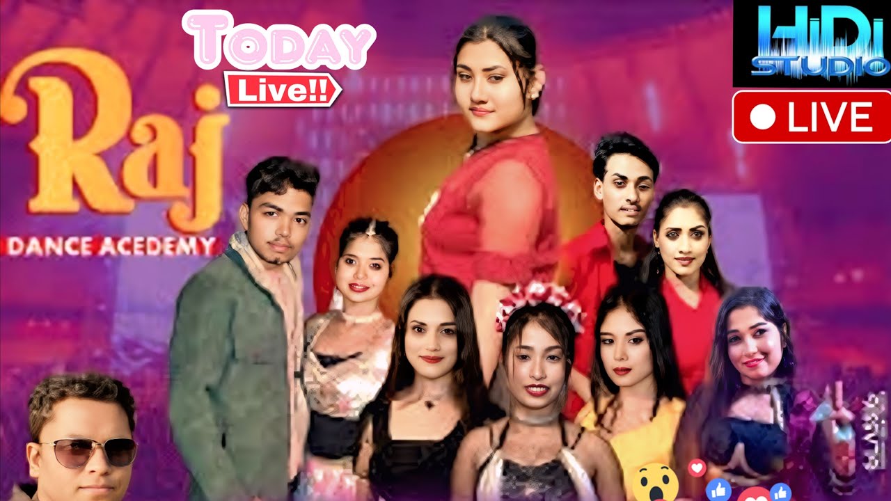 raj dance academy live #arupdance live